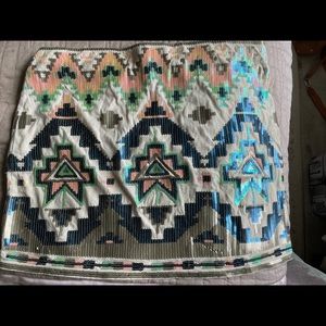 Express sequin skirt S ASO bachelorette Andi Dorfman